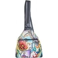 thumbnail image 1 of Sishka Womens Hand-Painted Floral Leather Ladies Bags – Convertible Backpack, Artistic Handmade Fashion for Work, Travel & Daily Use, 1 of 7