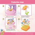 thumbnail image 5 of MVRLSH Clearance! Creative Fabric Embossing Machine Kit – DIY Flower Bouquet Toy For Girls Flower Craft Playset, 5 of 5