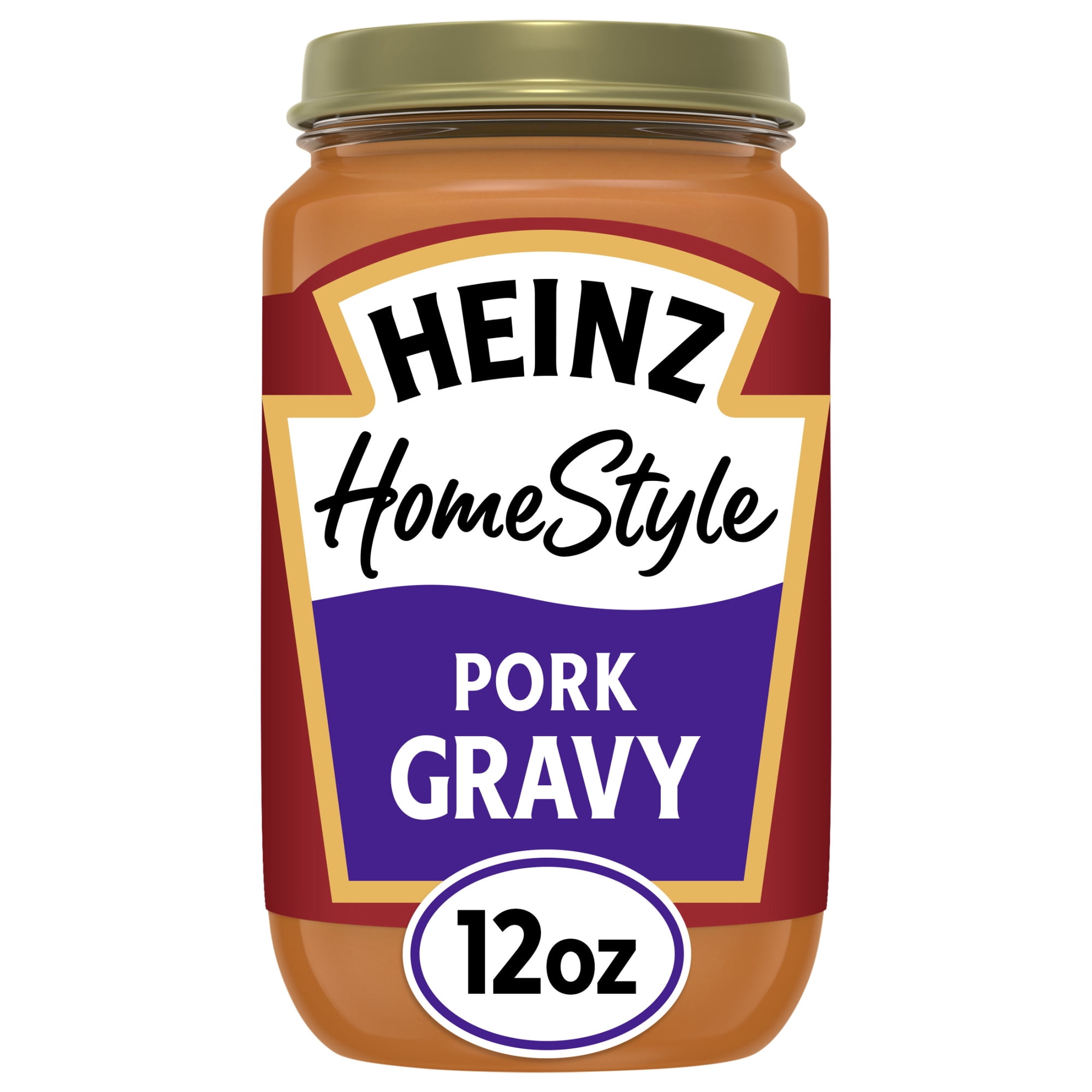 Heinz HomeStyle Pork Gravy, 12 oz Jar