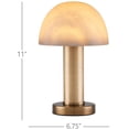 thumbnail image 2 of Currey And Company 6000-0989 La Gravite 11" Tall Buffet Table Lamp - Brass, 2 of 7