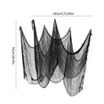 thumbnail image 4 of Halloween Creepy Cloth Black, Spooky Gauze Fabric for Party Decor, 72 x 30 in, 4 of 8