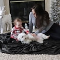 thumbnail image 2 of Lightweight Blankets for Sofa Black - 90x108, 2 of 5