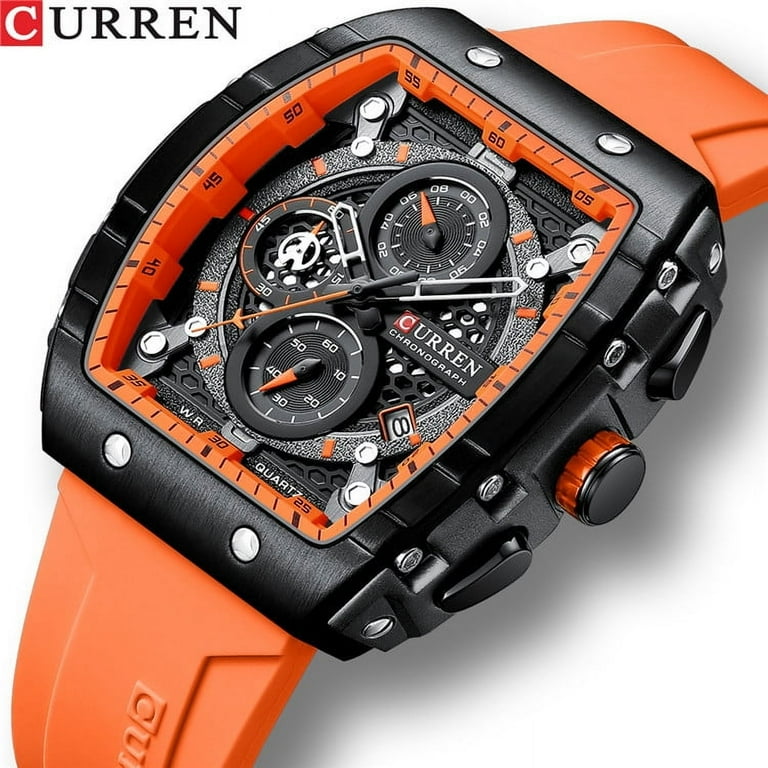Curren New 8442 Six-Pin Chronograph Men's Watch Fashion Multi