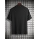 thumbnail image 3 of Camiseta de algodón de manga corta, parte inferior estampada de marca de moda estadounidense, top informal versátil de cuello redondo para primavera/verano para hombres y jóvenes. Camiseta, 3 of 9