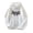 White, variant on comerut Fall Winter Unisex Hoodie Drawstring Elastic Cuff Thorn Print Thick Fleece Patch Pocket Loose Long Sleeves Pullover Warm Top
