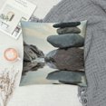 thumbnail image 2 of Orinice Rocks Water Sky Graphic Decorative Throw Pillow Cover for Home Decor, Cushion for Men Women Boys Girls, 1PC Pack, Size: Universal 24x24in, 2 of 5