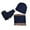 Navy, variant on SUXIAN 3 Pcs Set Boys Hat Lined Hat Scarves Gloves for Toddler Boy Girls Children Winter Warm Knit Cap Kids for Outdoor Activities Baby Boy Hats Red 2-8 Years