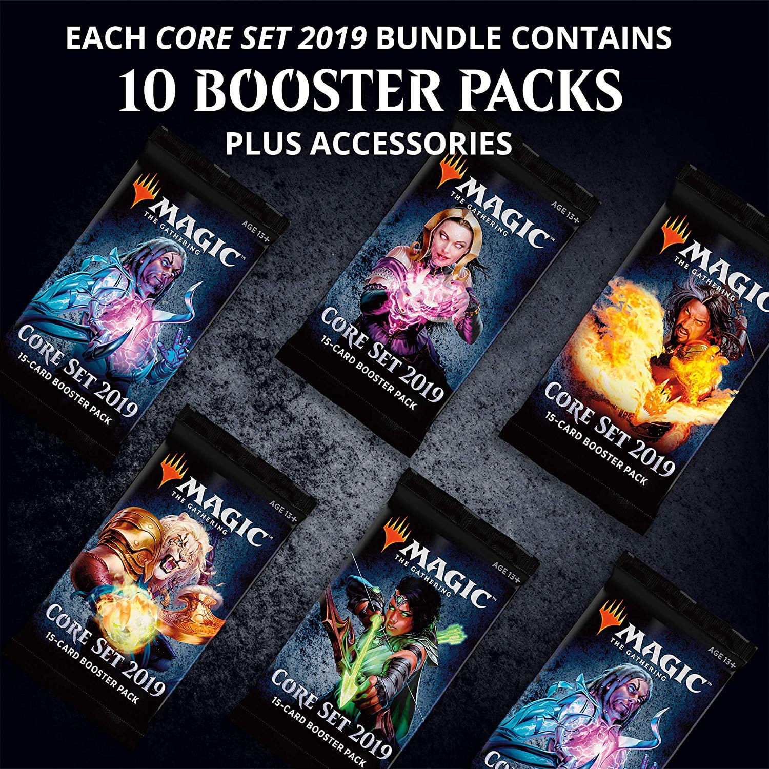 Magic 2019 Core Set Bundle Trading Cards