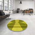 thumbnail image 3 of Ahgly Company Indoor Rectangle Patterned Olive Green Area Rugs, 2' x 4', 3 of 6