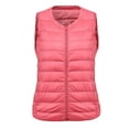 thumbnail image 2 of Aboser Plus Size Puffer Vest for Women Portable Padded Jacket Warm Lightweight Quilted Coat Sleeveless Zip Up Vests Packable Winter Waistcoat, 2 of 9