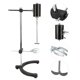 thumbnail image 2 of 100W Electric Overhead Stirrer Mixer Variable Speed for Small Laboratory(EU plug 220V 100W), 2 of 4