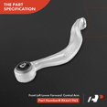 thumbnail image 3 of A-Premium Front Left Lower Forward Control Arm Compatible with BMW 525xi/530xi 2006-2007, 528i xDrive/535i xDrive 2009-2010, 528xi/535xi 2008, 3 of 8