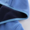 thumbnail image 4 of GYRATEDREAM Zip up Hoodie Kids Fleece Hooded Sweatshirts for Boys Girls Toddlers Hooded Full Zipper Jacket Shirt for 2-3Y Blue, 4 of 9