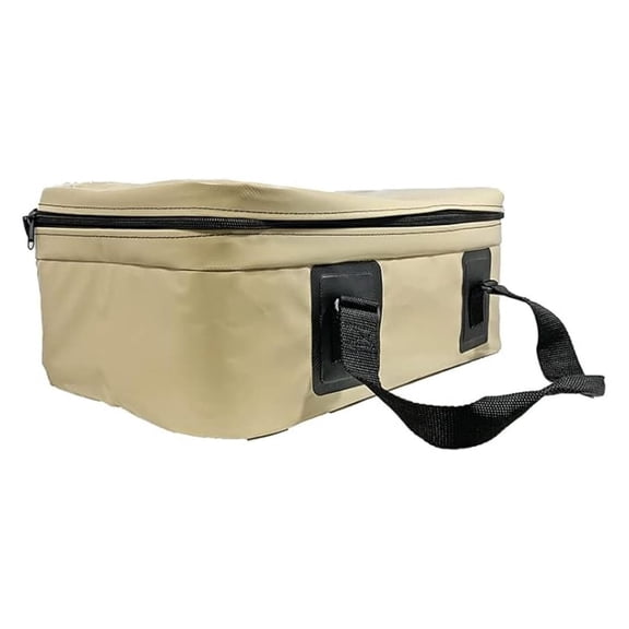 FrostPak Arctic Double Wall Soft Cooler 25qt | Low-Profile, Collapsible Ice Chest with Welded Seams & Waterproof Liner | Heavy-Duty, Boat-Ready Design with Dual Insulation 7.5" Tall