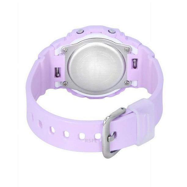 Casio Baby G Skater Fashion Digital Purple Resin Strap Quartz BGD 565GS 6 100M Women s Watch Walmart