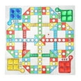 thumbnail image 3 of Chess Game Set, Plastic Portable Children Fun Board Game  For Party Type1,Type 2,Type 3, 3 of 8