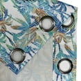 thumbnail image 4 of Ambesonne Palm Leaf Grommet Curtain, Abstract Nature Dream, 50" x 108", Blue Mint Green Orange, 4 of 6