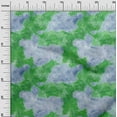 thumbnail image 2 of oneOone Georgette Viscose Green Fabric Texture Watercolor Dress Material Fabric Print Fabric By The Yard 42 Inch Wide, 2 of 4