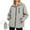 Gray, variant on Admvng Rain Coats for Women Rain Coats Waterproof Athletic Jacket with Hood Sun Protection Clothing Tops with Pockets, Size S-2XL