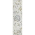 thumbnail image 2 of Addison Rugs Chantille Indoor/Outdoor Transitional Floral Ivory Washable Runner Rug, 2'3" x 7'6", 2 of 6