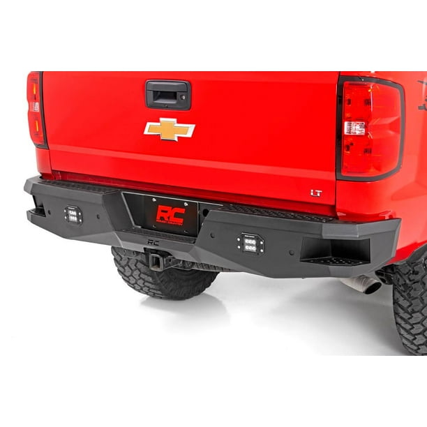 Rough Country Heavy Duty Rear Bumper For 07 18 Chevy Gmc 1500 Models 10773 Walmart Com Walmart Com