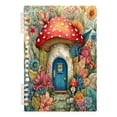 thumbnail image 2 of Wirebound Notebook Hardcover Spiral Notebooks Cute Mushroom House, 60 Pages, 80 GSM, 5.7 x 8.3in, 2 of 7