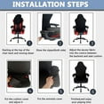 thumbnail image 6 of Ergonomic Gaming chair cover Stretch Jacquard Gaming Chair Slipcover Dustproof Anti Slip, 6 of 7