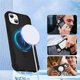 thumbnail image 5 of Funda para iPhone 14 compatible con soporte MagSafe, TPU + PC, cubierta trasera a prueba de golpes., 5 of 5