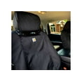 thumbnail image 5 of Covercraft 21-24 Ford F-150 Carhartt Super Dux SeatSaver Custom Front Row Seat Covers - Black, 5 of 6