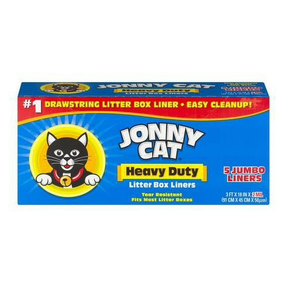 Jonny Cat Heavy Duty Litter Box Liners Jumbo (Pack of 16)