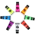 thumbnail image 1 of Blacklight Body Paint Set, 8PCS  Face Body Paint, for Nightclubs Festivals  Parties, 1 of 7