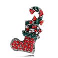 thumbnail image 1 of Moyic Decorado Árbol de Navidad Botas de Papá Noel Muñeco de nieve Campana Broche Bufanda Collar Solapa Broche de Navidad Regalo de niña Kits de decoración para fiestas No.66 Moyic JR0793-66, 1 of 6