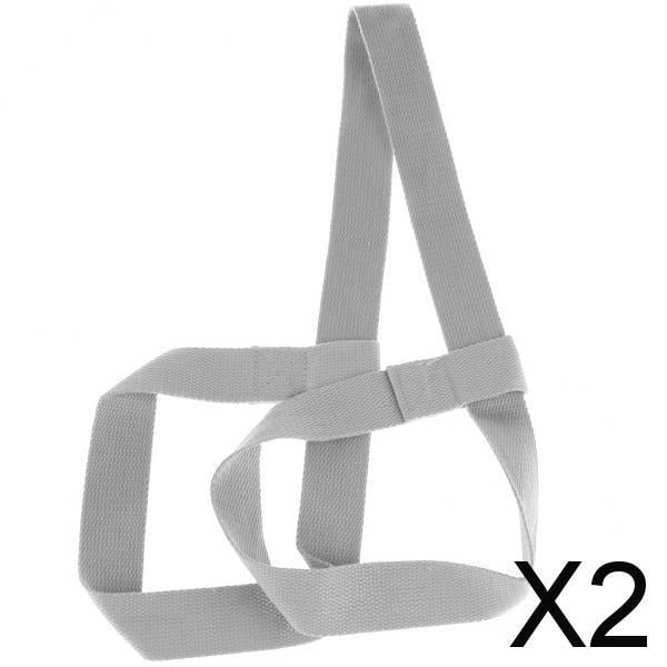 Correa para esterilla de yoga,Portador de cabestrillo para esterilla de yoga,Banda elástica para yoga,Arnés para esterilla de yoga,Cinturón de hombro,Banda de ejercicio,cinturón de 2 piezas
