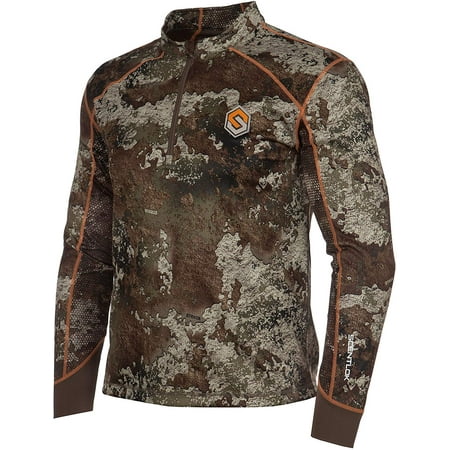 UPC: 0701970174585 | ScentLok Savanna Aero Attack 1/4 Zip Hunting Shirt (True Timber Strata Small)