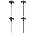 thumbnail image 1 of Hearth & Gear 4 Pcs Piquets de Tente 8 Pouces à Vis, Piquets de Sol à Vis, Piquets de Tente Percables, Piquet Métallique Robuste, Chevilles de Sol Filetées, Tente de Randonnée, Indispensables pour 2 Personnes, Ensemble de Randonnée pour Hommes, Équipement de Plein Air pour Hommes, 1 of 7