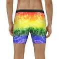 thumbnail image 2 of Men's Boxer Briefs, Colorful Tie Dye Soft and Breathable Mens Underwear Boxer Briefs With Widen Waist, 2 of 5