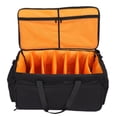 thumbnail image 1 of DJ Controller Carry Bag, Dusts Proof Large Capacity Lightweight Water Proof Nylon Canvas Padded DJ Controller Bag with Adjustable Shoulder Strap for Travel, 1 of 7