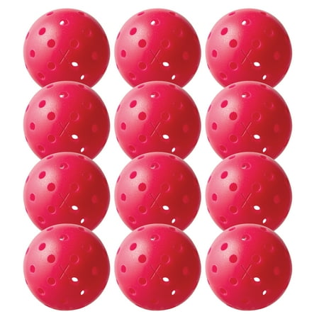 UPC: 0025725459933 | Franklin Sports X-40 Performance Outdoor Pickleballs – USAPA Approved (12 Pack) – Official Ball of US Open Pickleball Championships