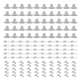 thumbnail image 1 of Juego de 50 Piezas de Sujetadores de Bloqueo Giratorio de , Ojales y Pernos de Botón Giratorio, Sujetadores de Lona Marina con Botón Giratorio, 1 of 5