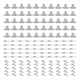 thumbnail image 1 of Juego de 50 Piezas de Sujetadores de Bloqueo Giratorio de , Ojales y Pernos de Botón Giratorio, Sujetadores de Lona Marina con Botón Giratorio, 1 of 6