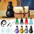 thumbnail image 2 of Sports Jug with Cute Gourds Shape Large Capacity Carry On Water Bottle for Office School Home, 2 of 5
