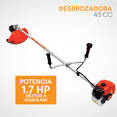 thumbnail image 4 of Desbrozadora Gimterra 43cc BC430 1.7HP Gasolina 2 Tiempos con Disco 3 Dientes Cabezal, 4 of 5