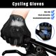 thumbnail image 1 of Guantes ciclismo medio dedos Velo gel gel antideslizante antideslizante, transpirable guante manoplas bicicleta hombre, MTB guantes Gel verano deporte escalada para hombre y mujer (negro (L LingWen 9024715659903, 1 of 1