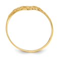 thumbnail image 3 of 14k Yellow Gold Sparkle-Cut Filigree Ring - 1.5 Grams - Size 7, 3 of 4