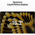 thumbnail image 2 of Apple MacBook Air Laptop, 15.3" Retina Display with Touch ID, Apple M2, 8GB RAM, 512GB SSD, Mac OS X 13.0 Ventura, MQKV3LL/A, 2 of 4