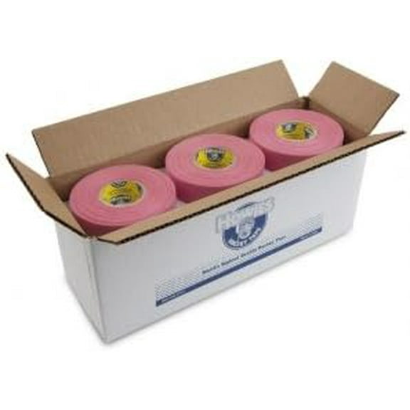 Howies Hockey Tape - Pink Shin Pad Tape (12 Pack)