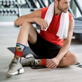 thumbnail image 6 of Mens Crew Socks Womens Haitian Flag Workout Training Athletic Socks, 6 of 7