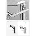 Xubond Faucet, Bathroom Faucet Single Handle Hole Basin Mixer Tap Brass