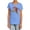 Carolina Blue, variant on DC Flash Jetstream Women's T Shirt, Carolina Blue, X-Large