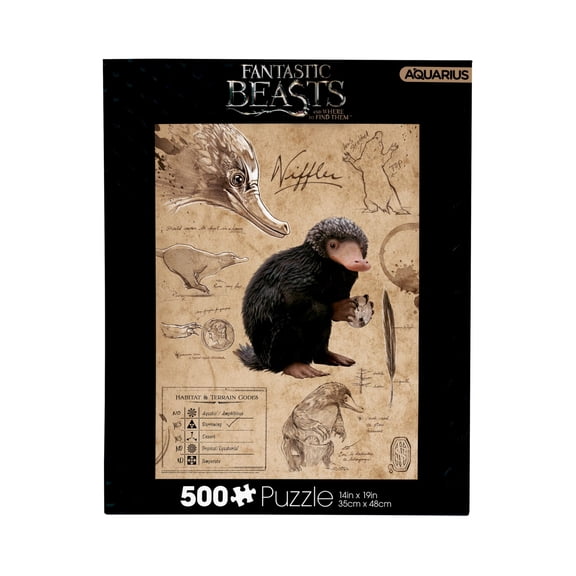 Rompecabezas AQUARIUS Fantastic Beasts Niffler, 500 piezas